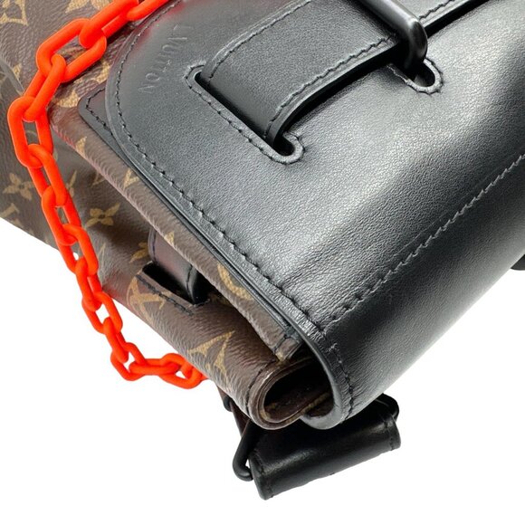 Louis Vuitton  Steamer PM Solar Ray Monogram Canvas Messenger Bag Black - Picture 5 of 12